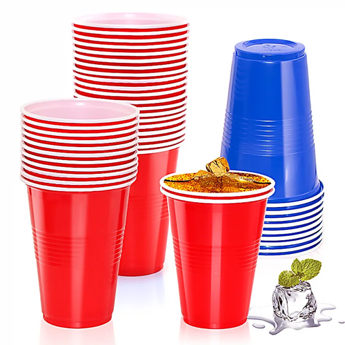Gobelets de fête en plastique - Beer Pong