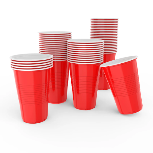 Gobelets de fête en plastique - Beer Pong – Image 2